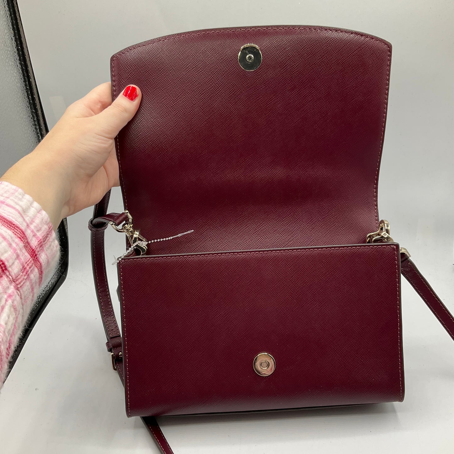 CROSSBODY DESIGNER by KATE SPADE In MAROON, Size: SMALL