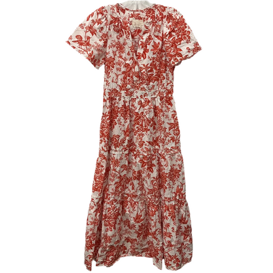 Dress Casual Maxi By Anthropologie In Floral Print, Size: M