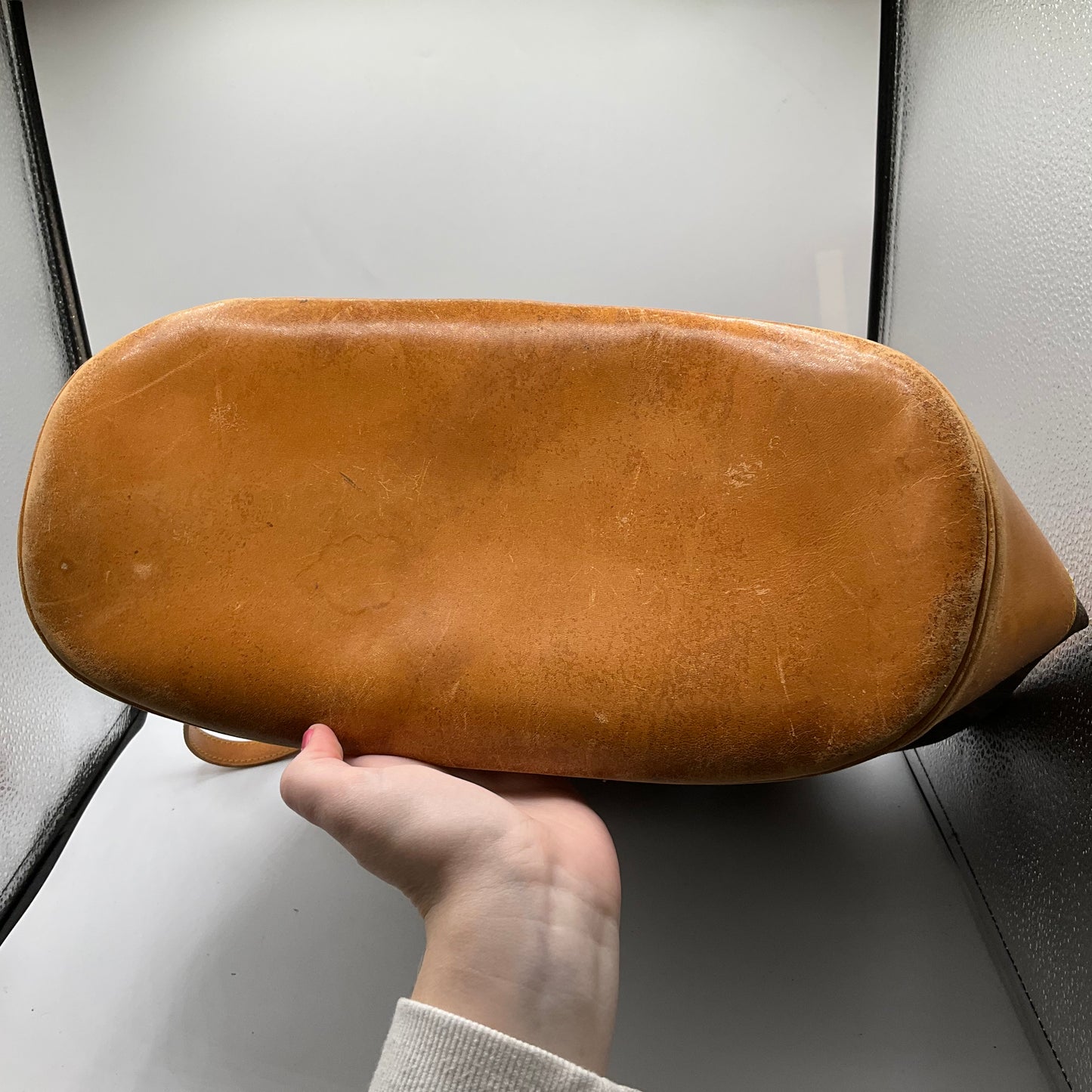 Backpack Luxury Designer By Louis Vuitton, Size: Large