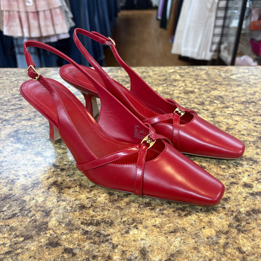SHOES DESIGNER by COACH In RED, Size: 10
