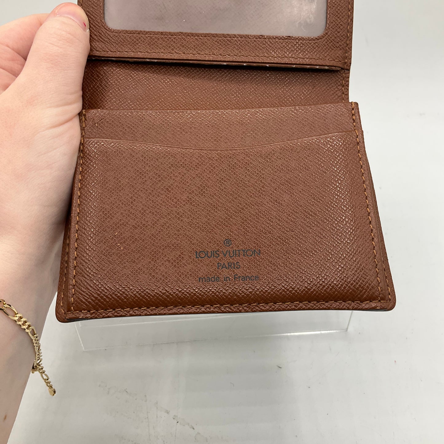 Wallet Luxury Designer By Louis Vuitton, Size: Small