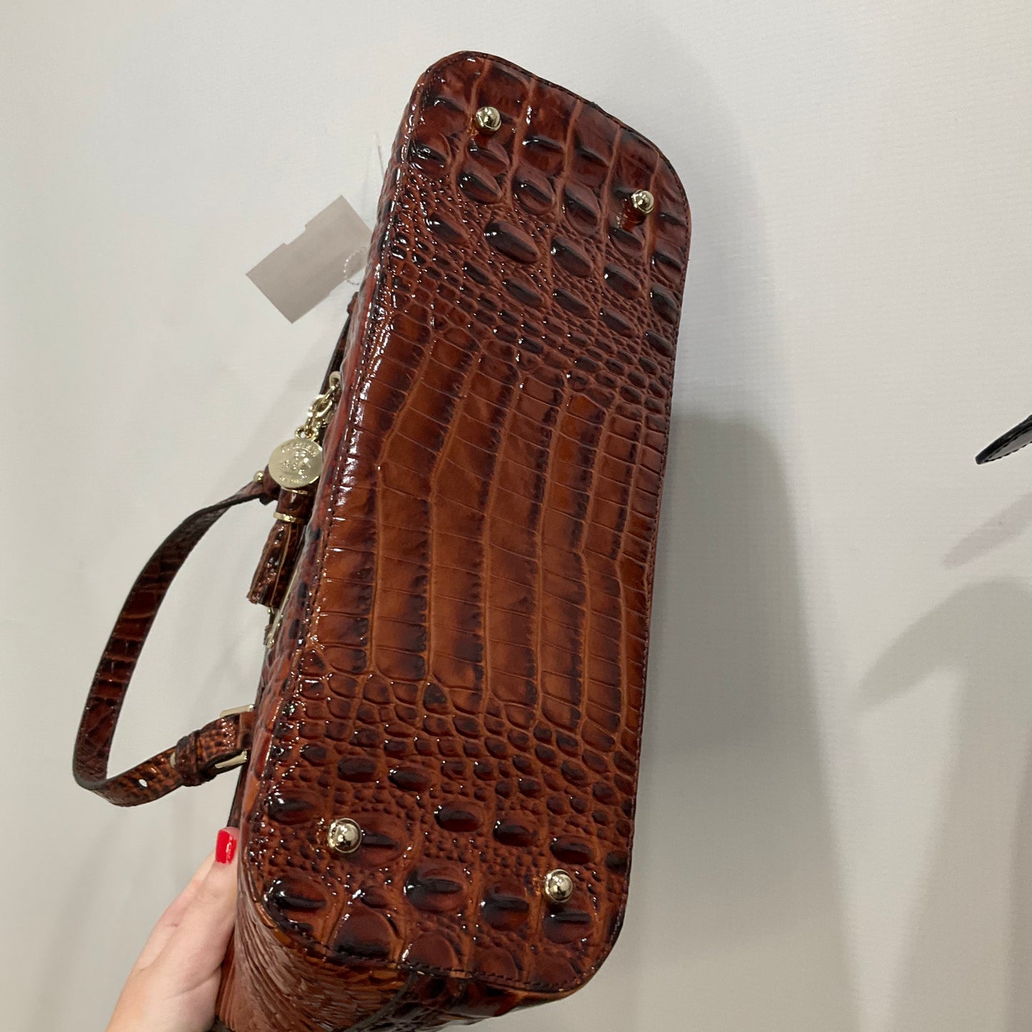 Handbag Designer By Brahmin, Size: Medium