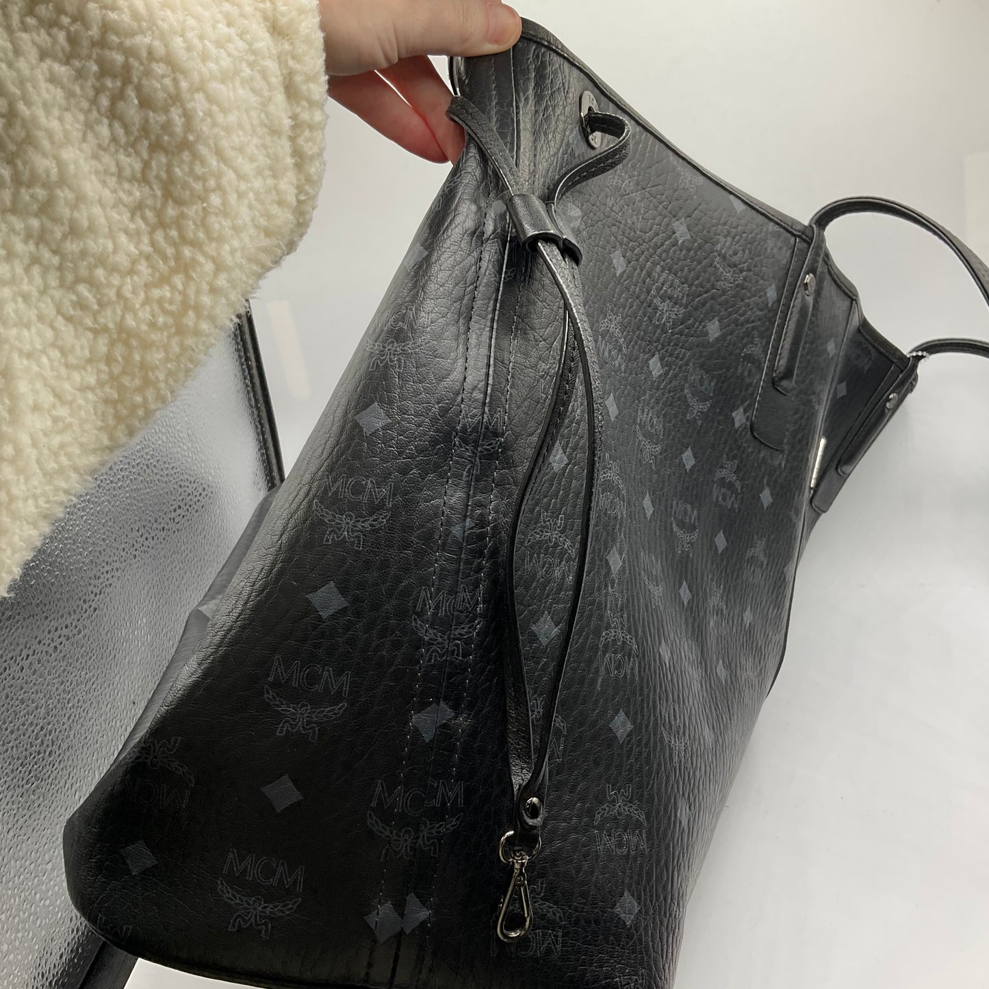 Handbag Luxury Designer By Mcm, Size: Large