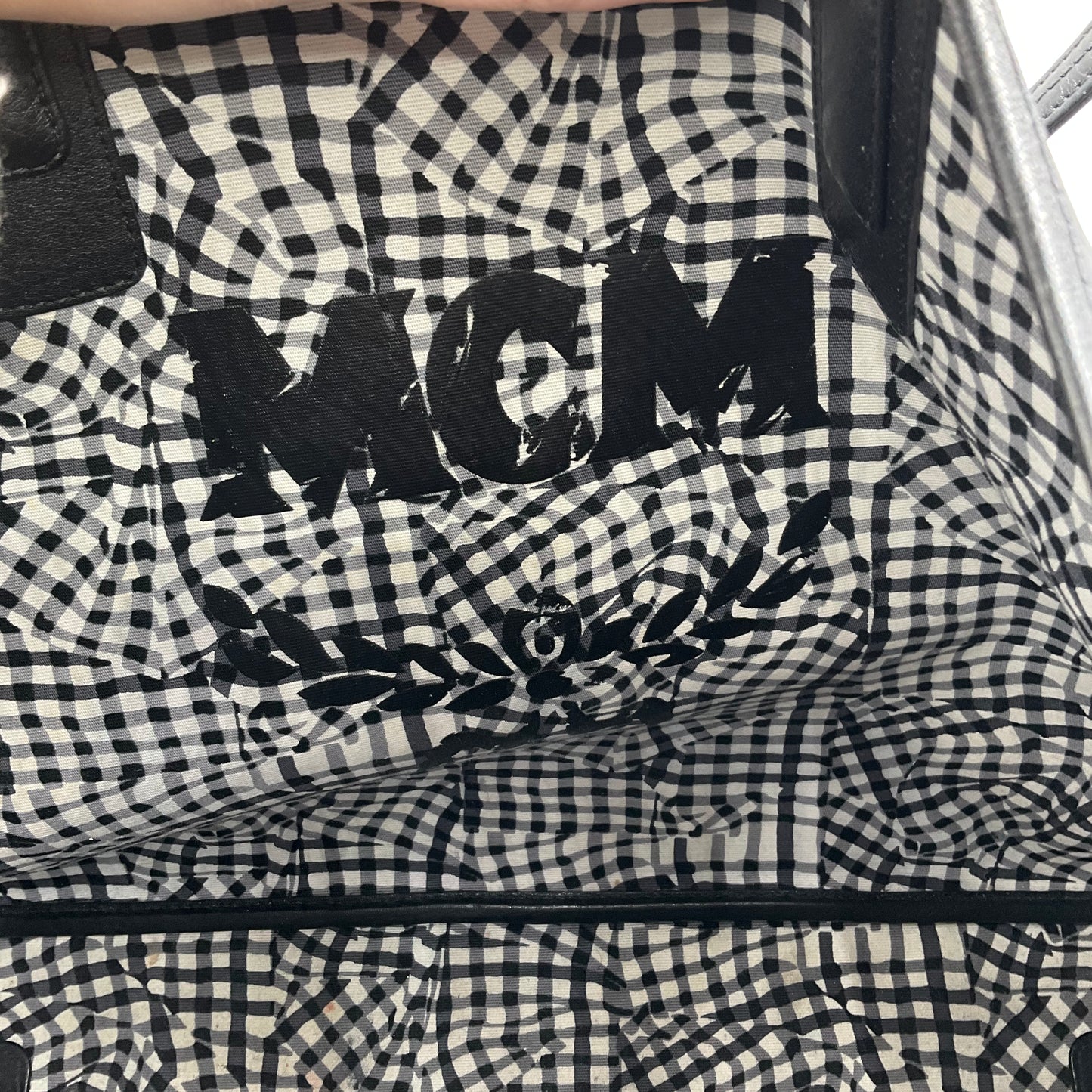 Handbag Luxury Designer By Mcm, Size: Large