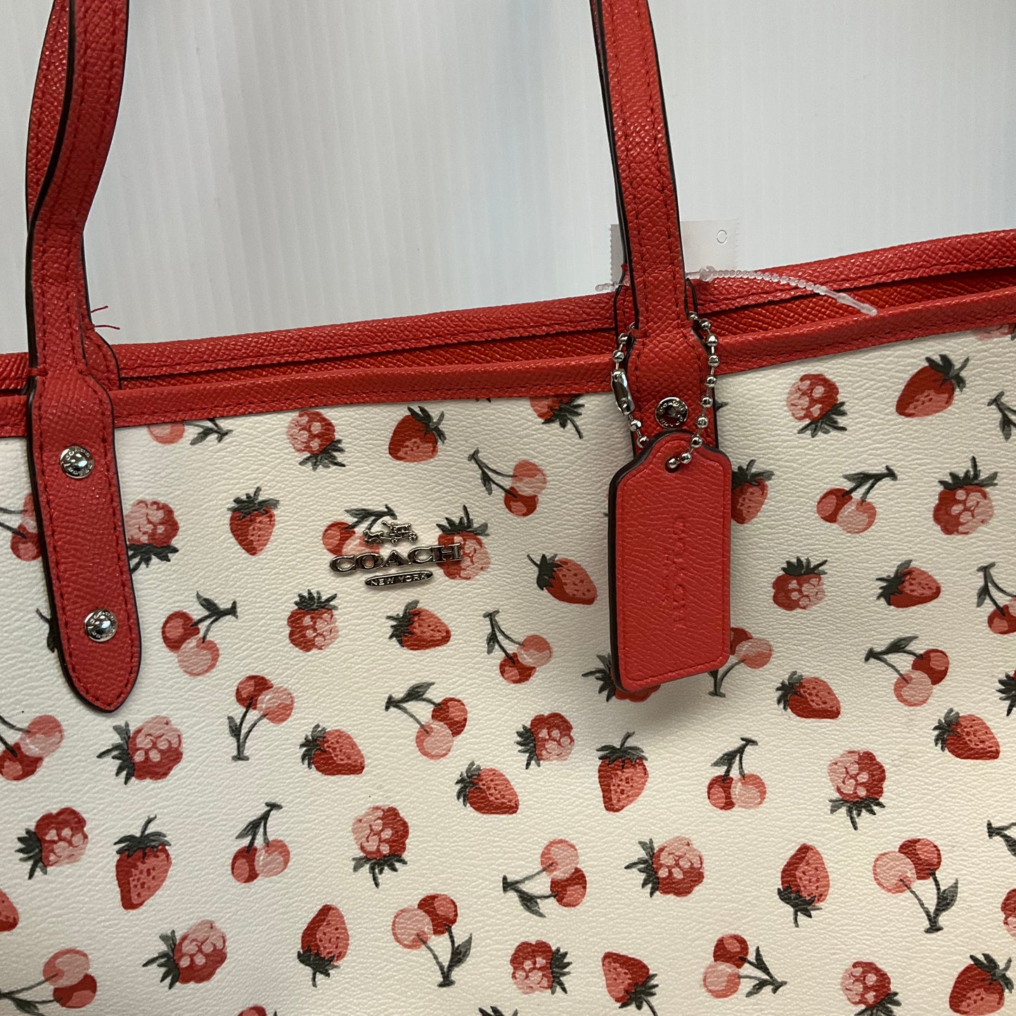 Tote Designer By Coach, Size: Large