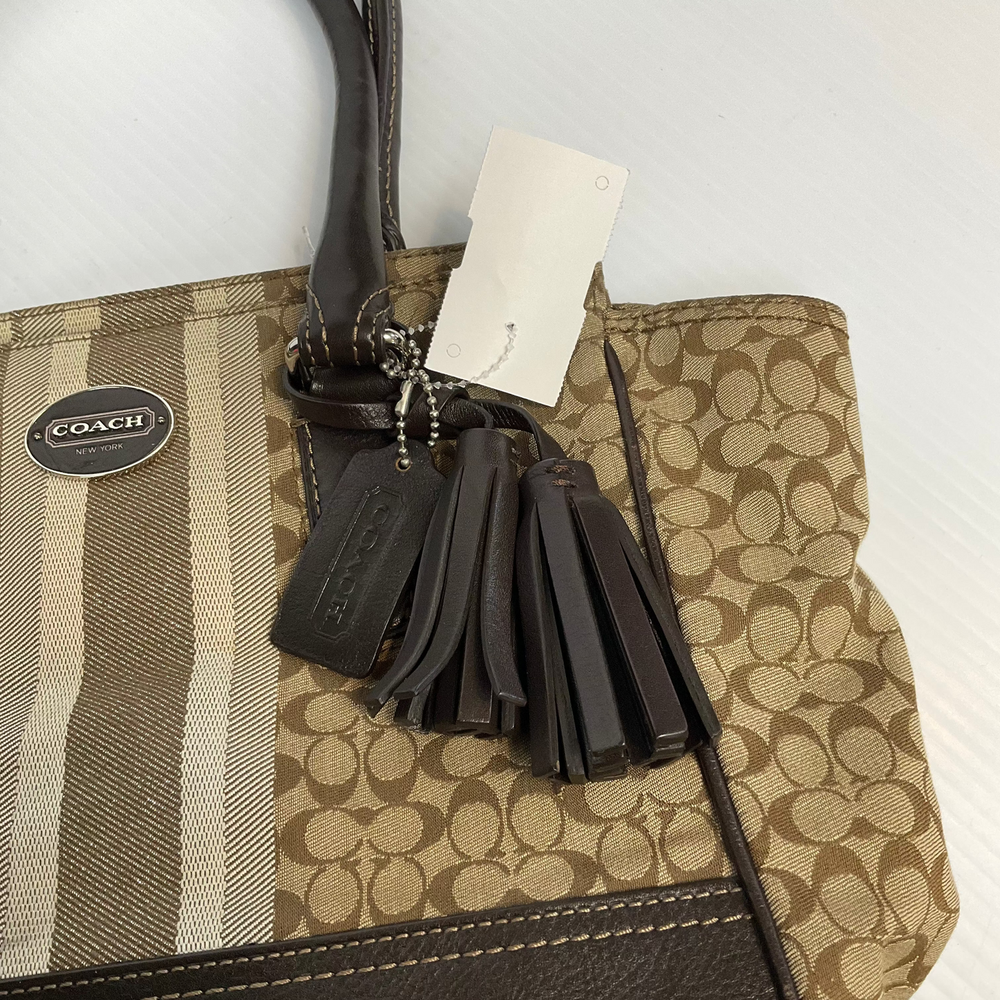 Handbag Designer By Coach, Size: Medium