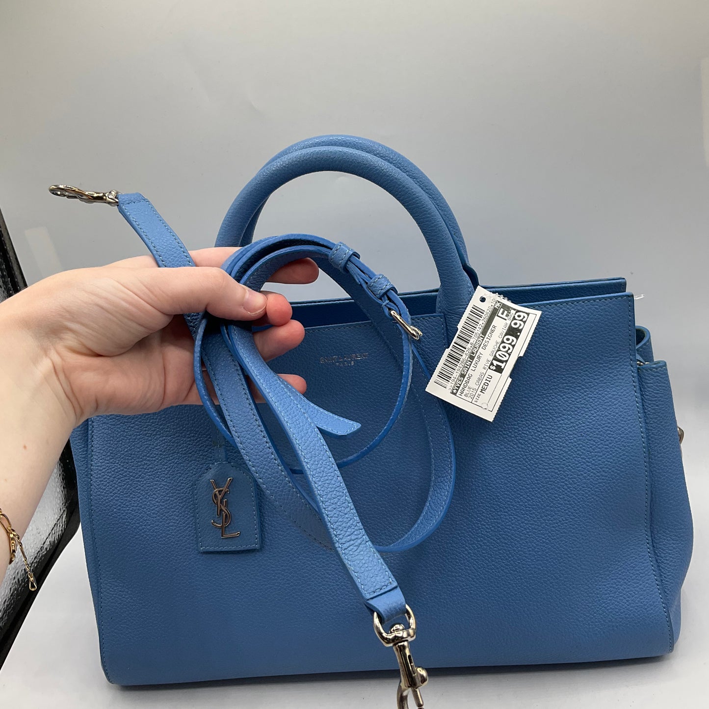 Handbag Luxury Designer By Yves Saint Laurent, Size: Medium