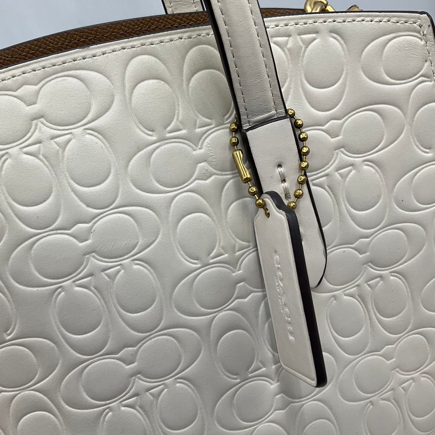Crossbody Designer By Coach, Size: Medium
