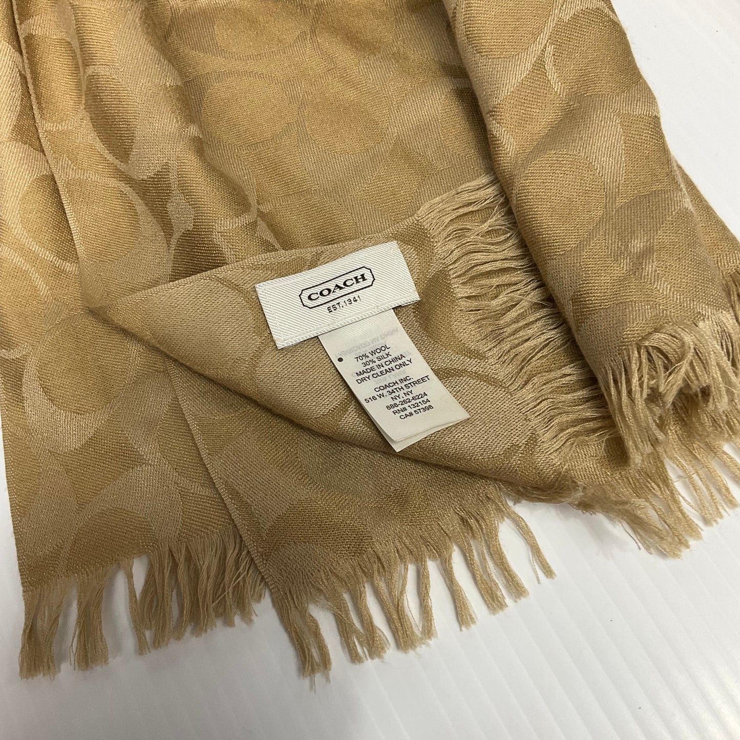 Scarf Designer By Coach