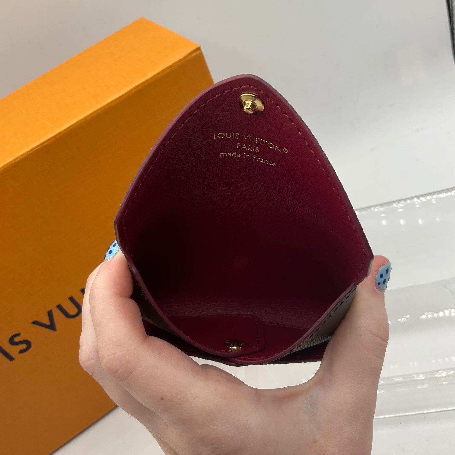 Wallet Luxury Designer By Louis Vuitton, Size: Small