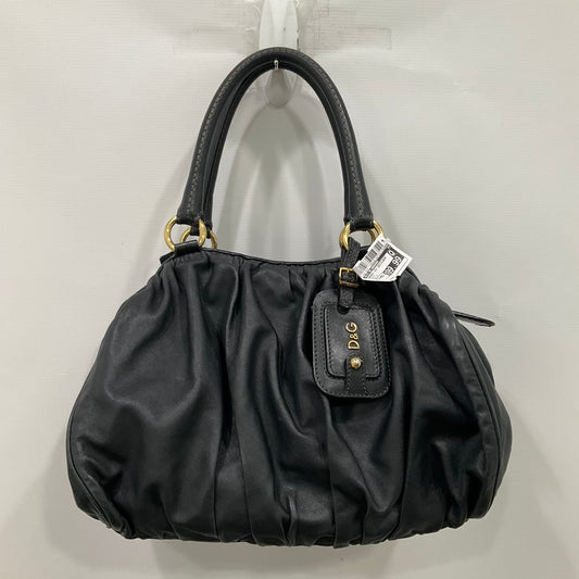 Handbag Luxury Designer By Dolce And Gabbana In Black, Size:Medium
