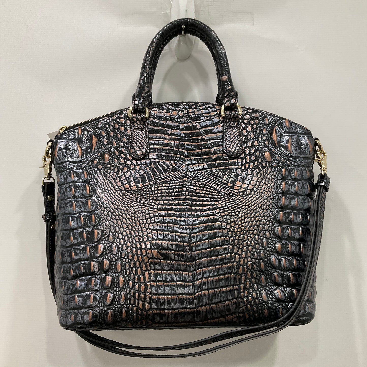 HANDBAG DESIGNER by BRAHMIN In PURPLE, Size: LARGE