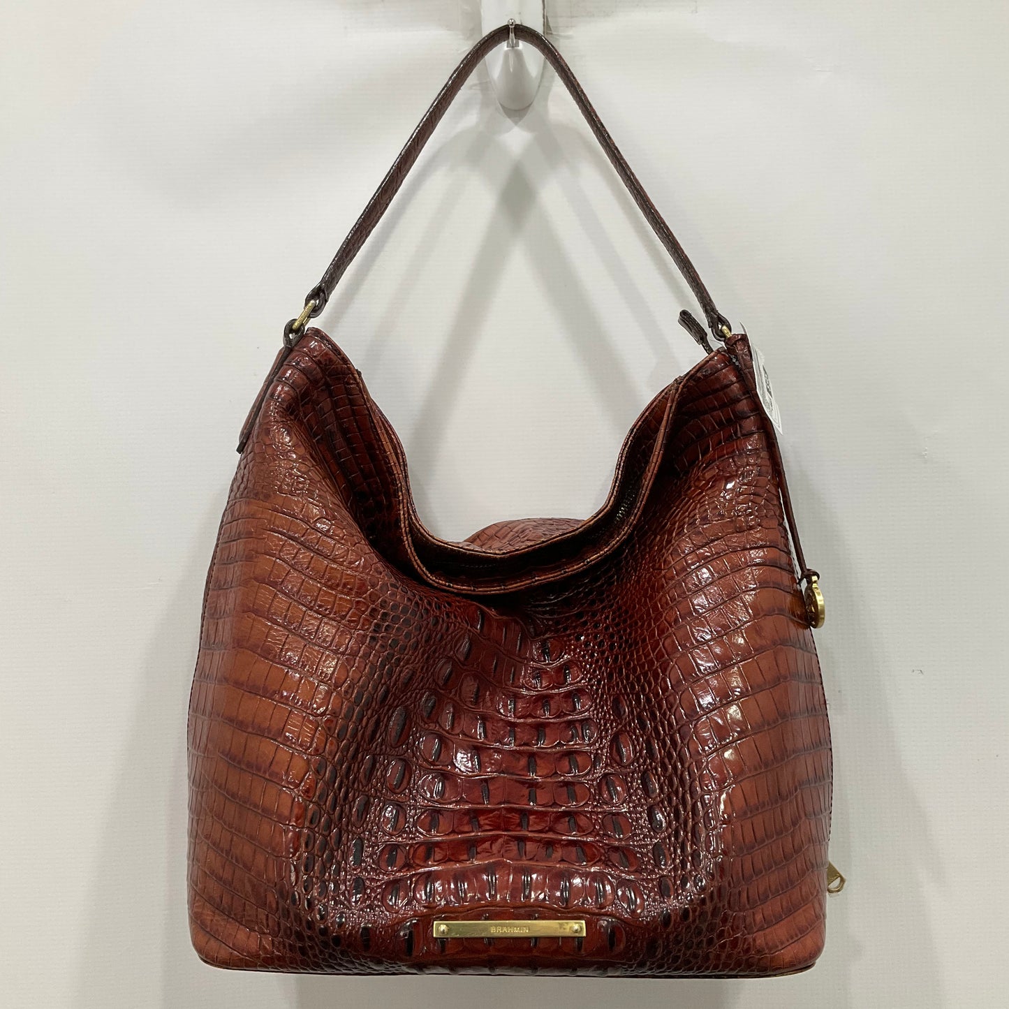 HANDBAG DESIGNER by BRAHMIN In BROWN, Size: LARGE