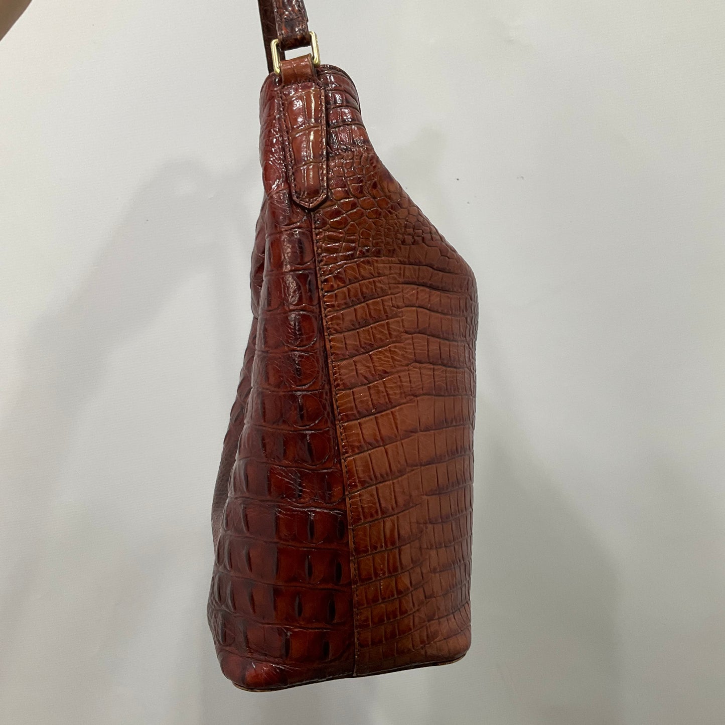 HANDBAG DESIGNER by BRAHMIN In BROWN, Size: LARGE