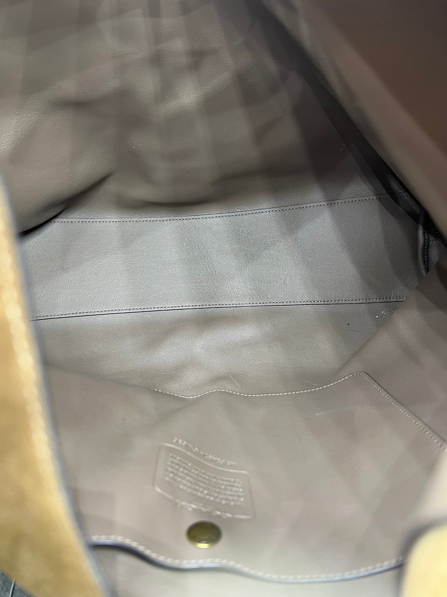 HANDBAG DESIGNER by COACH In TAN, Size: LARGE