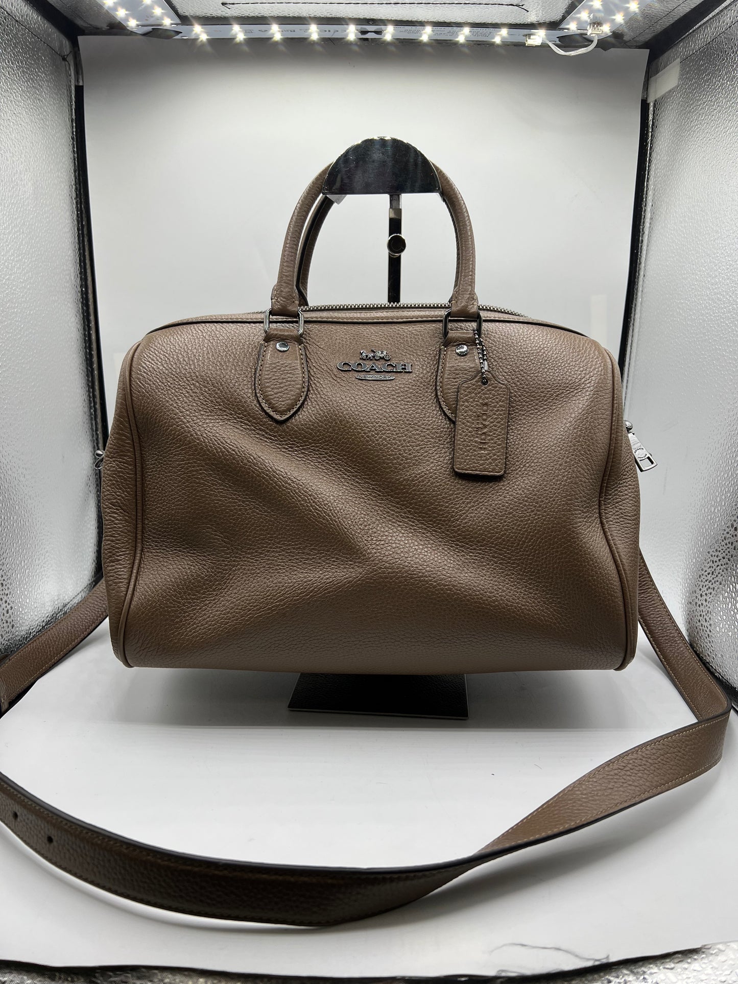 CROSSBODY DESIGNER by COACH In BROWN, Size: MEDIUM