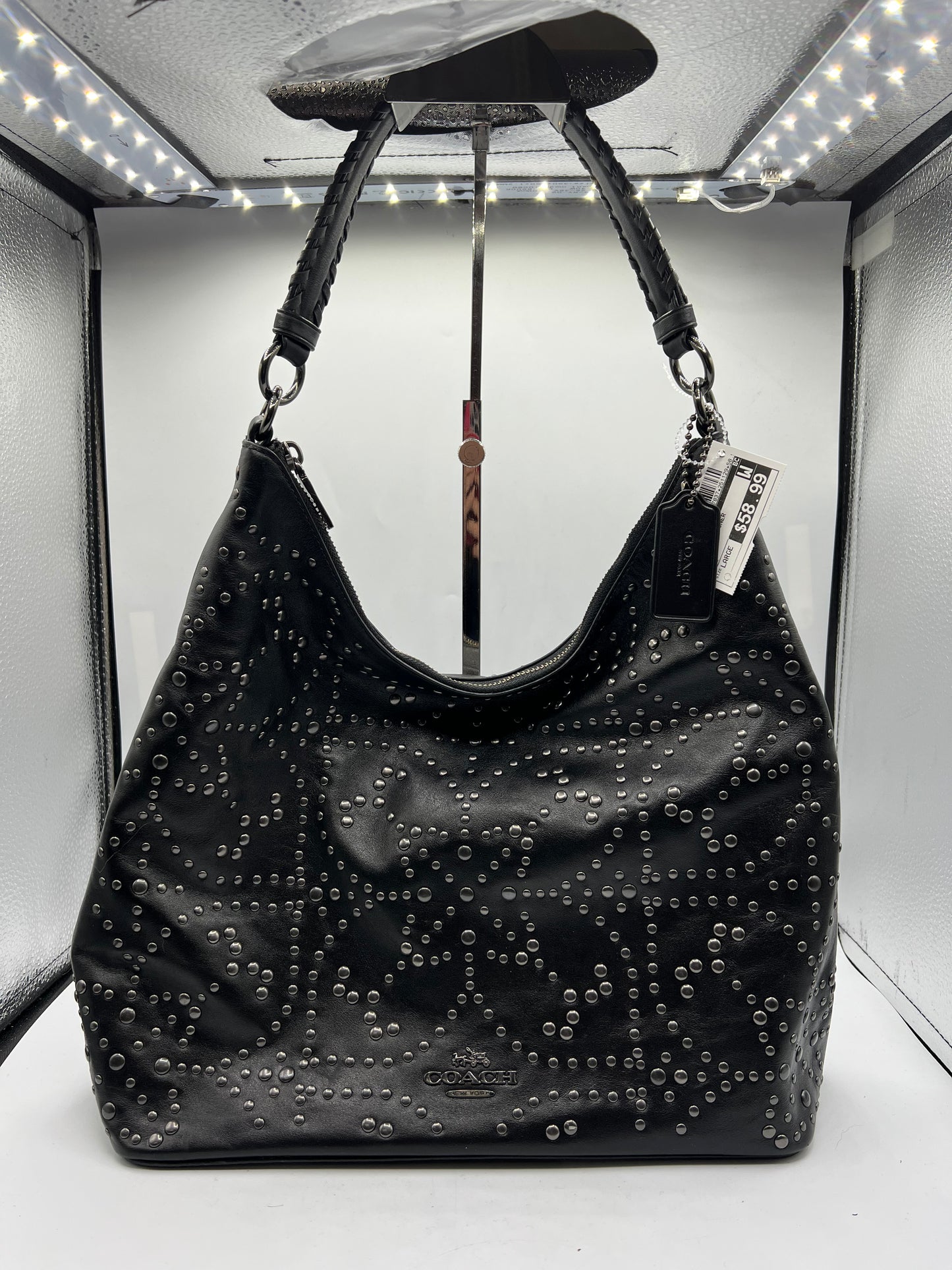 HANDBAG DESIGNER by COACH In BLACK, Size: LARGE