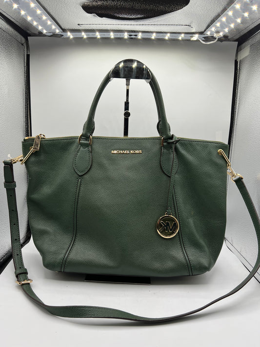 HANDBAG DESIGNER by MICHAEL KORS In GREEN, Size: LARGE