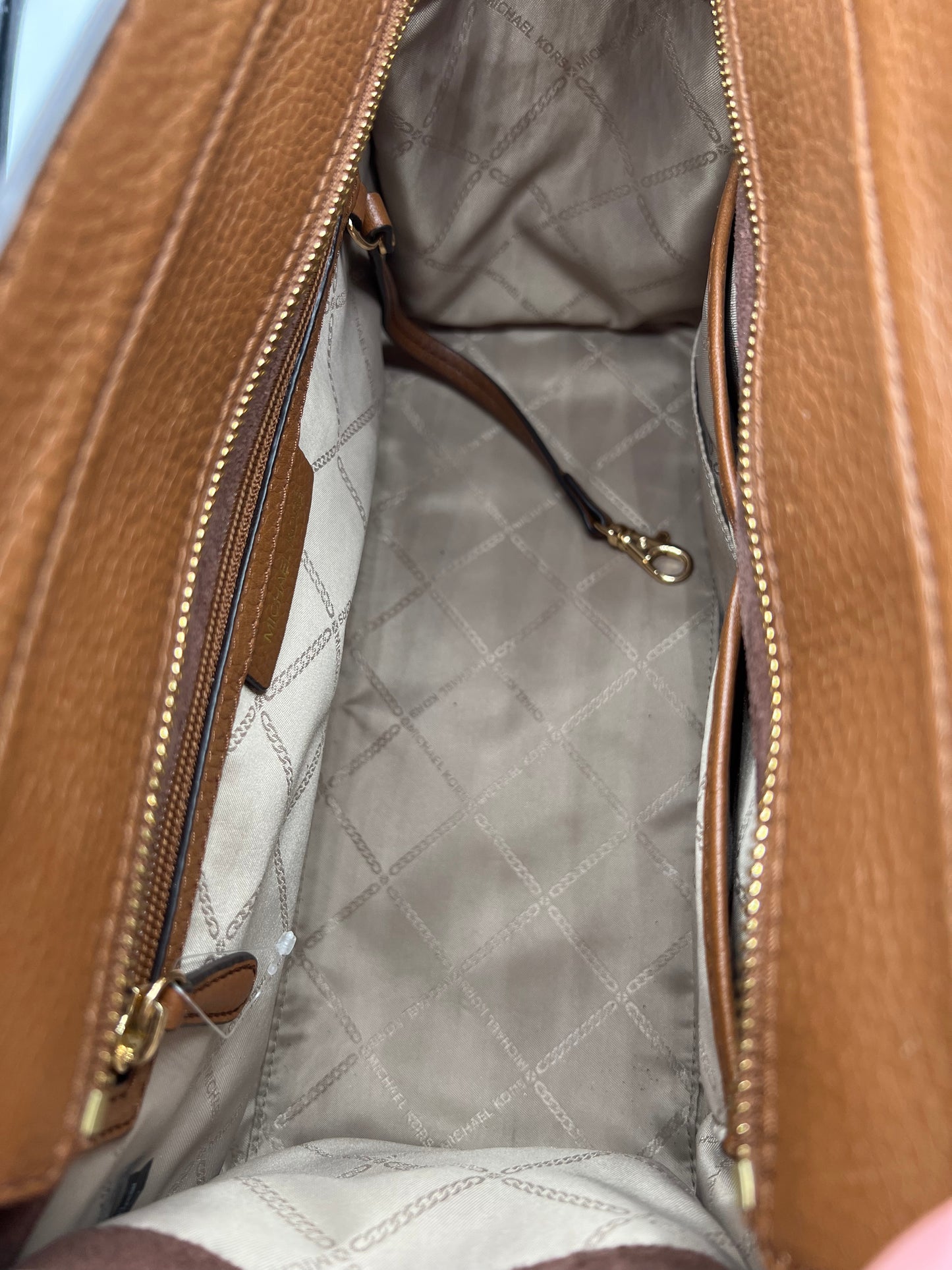 HANDBAG DESIGNER by MICHAEL KORS In BROWN, Size: LARGE