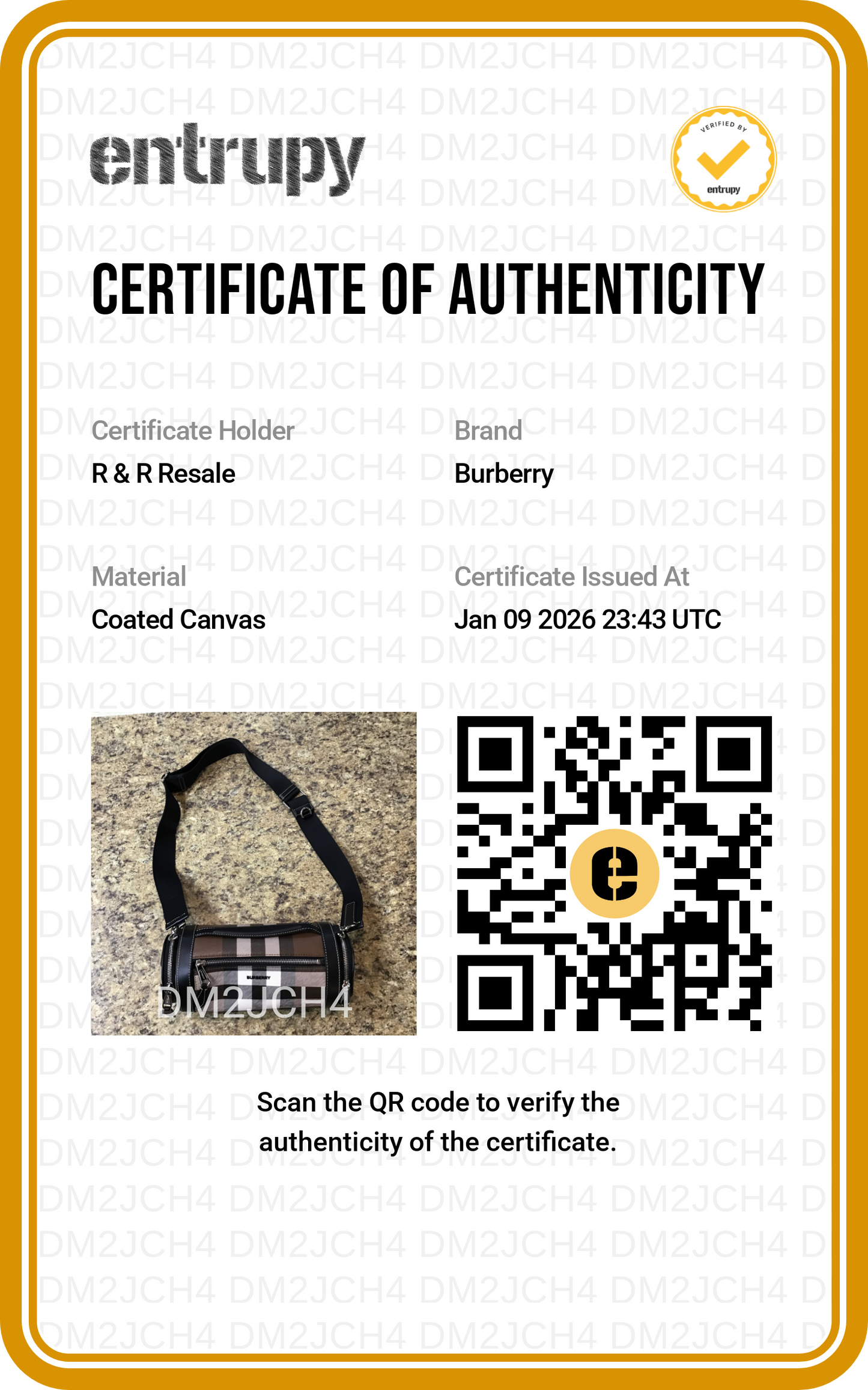 Crossbody Luxury Designer By Burberry In Plaid Pattern, Size:Medium