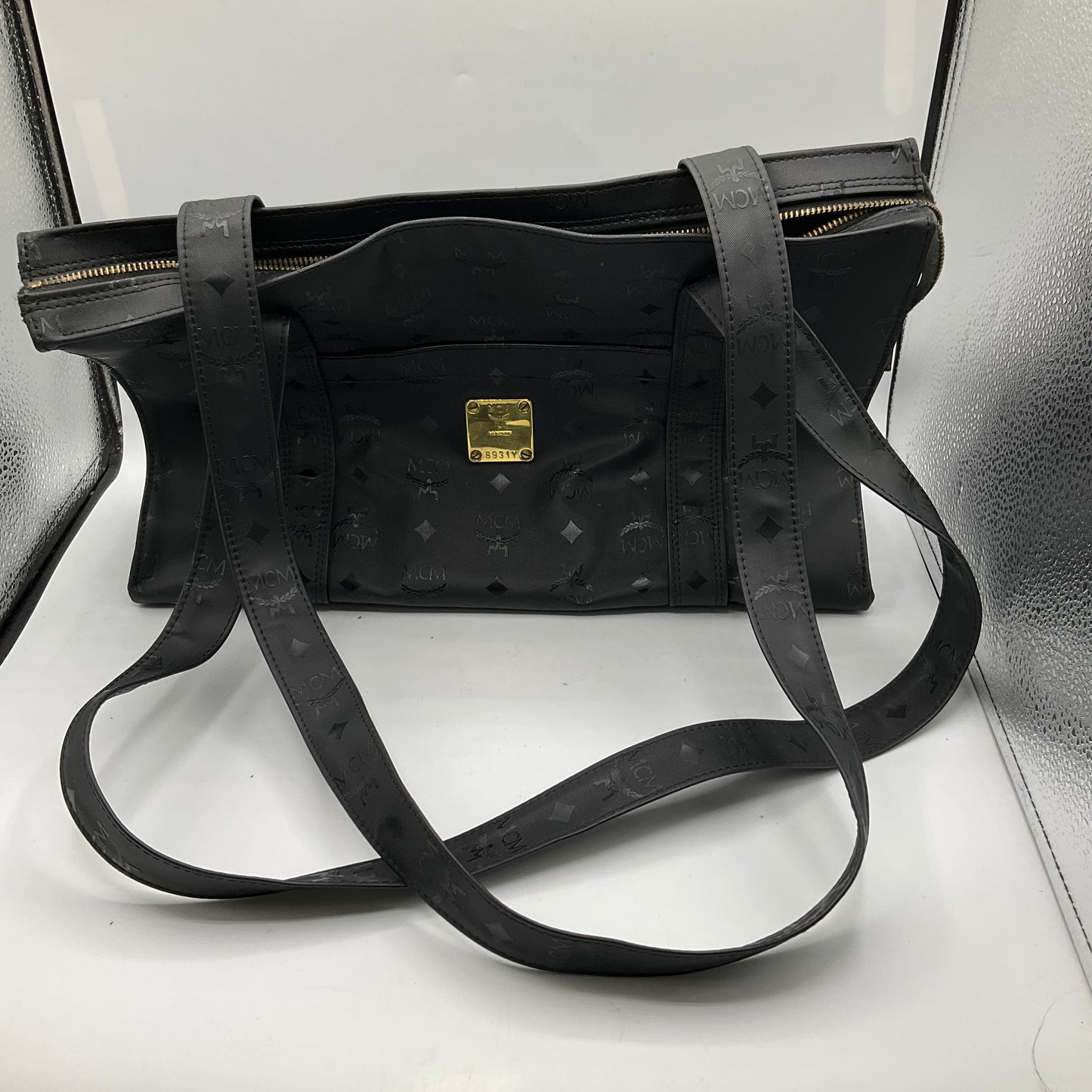 Tote Luxury Designer By Mcm, Size: Large