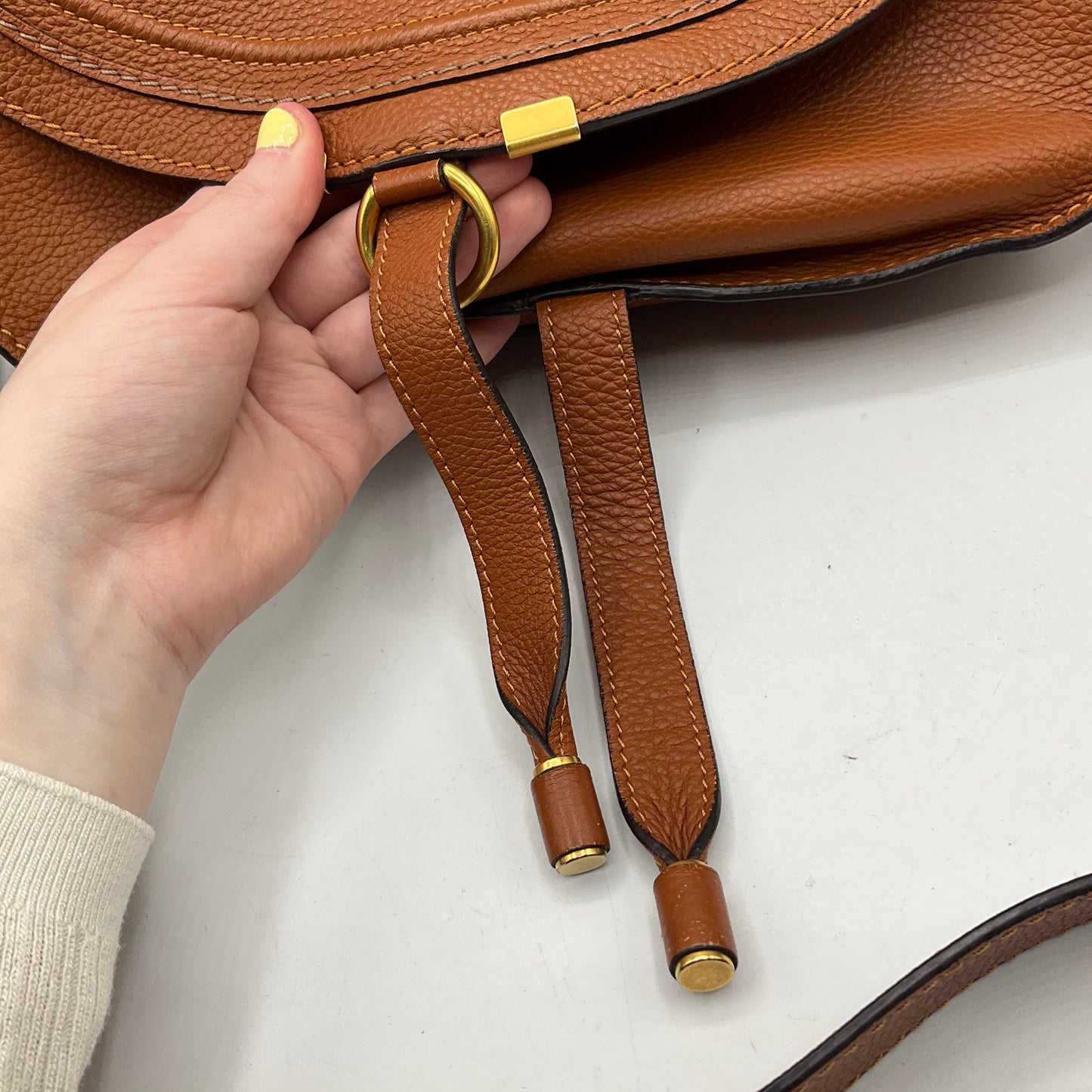 Crossbody Luxury Designer By Chloe, Size: Large