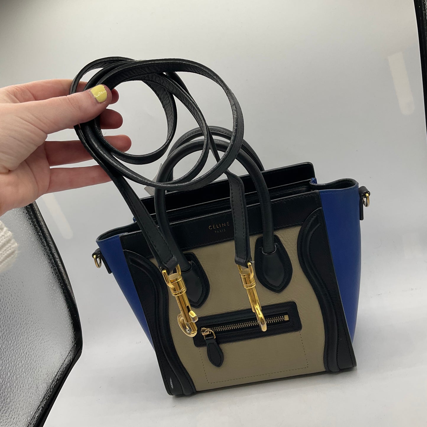 Handbag Luxury Designer By Celine, Size: Small