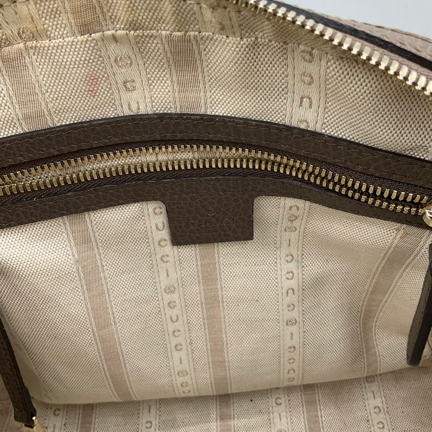 Gucci Lady Dollar Dome Satchel Size: Medium