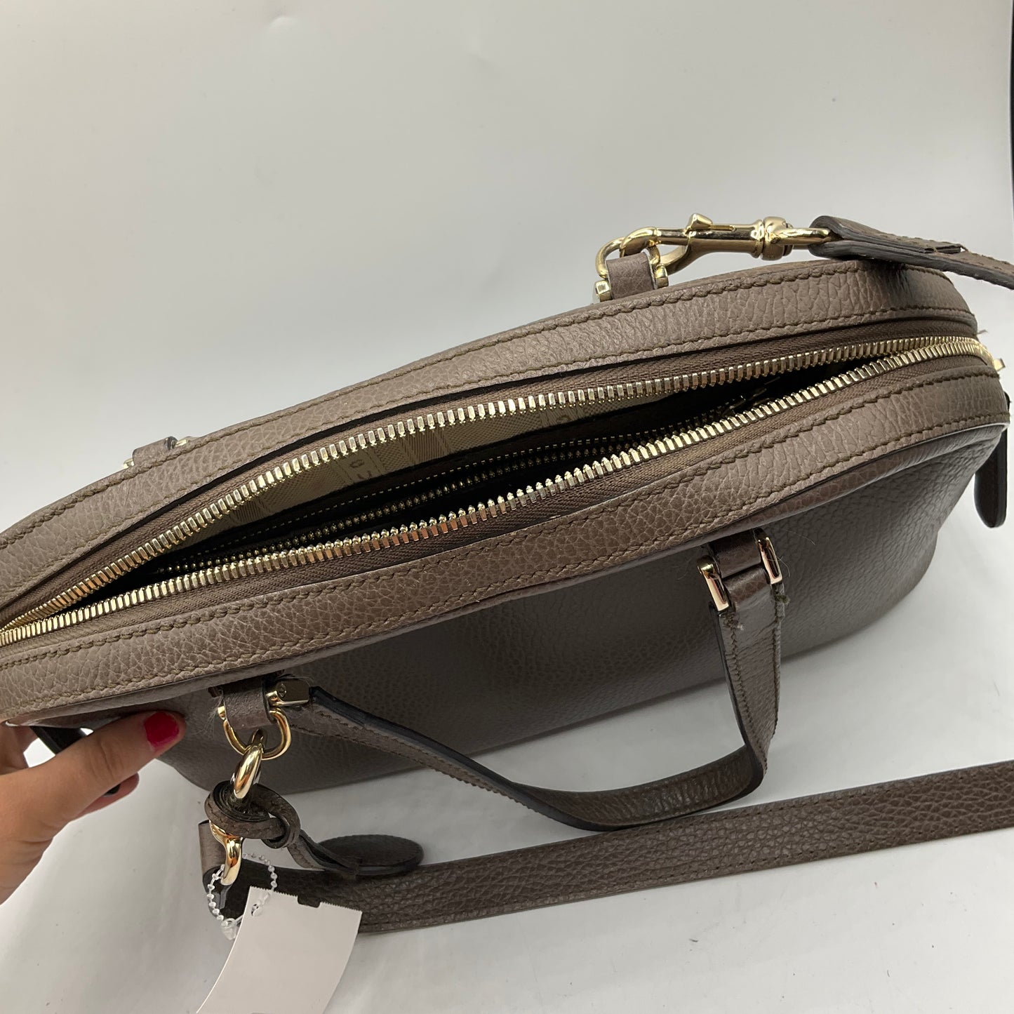 Gucci Lady Dollar Dome Satchel Size: Medium