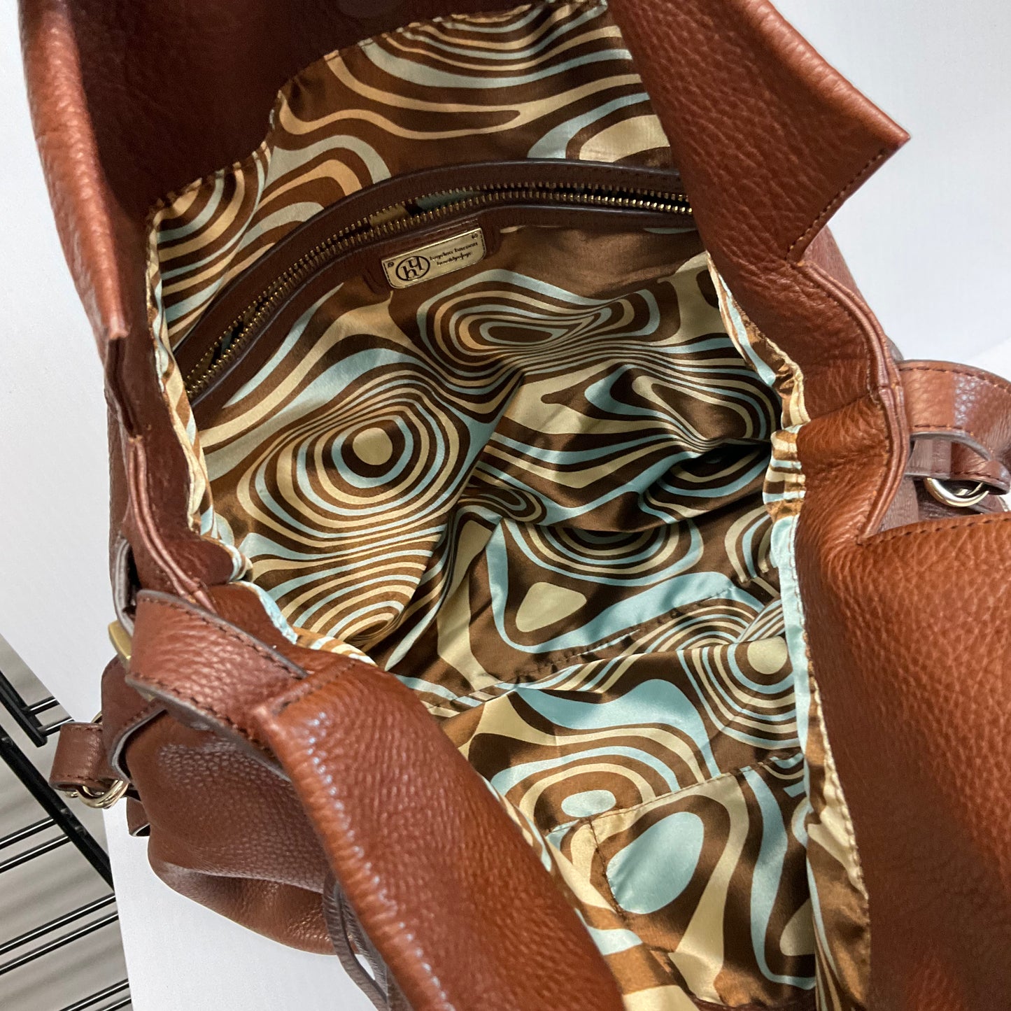 Handbag Leather By Hayden Harnett, Size: Medium