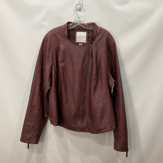 Jacket Moto By Maurices  Size: 3x