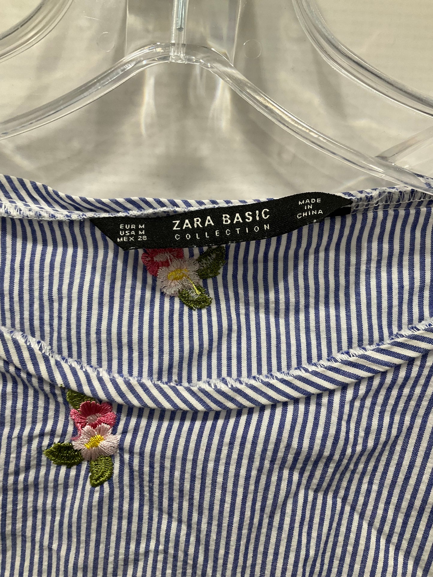 Top Short Sleeve By Zara Basic  Size: M