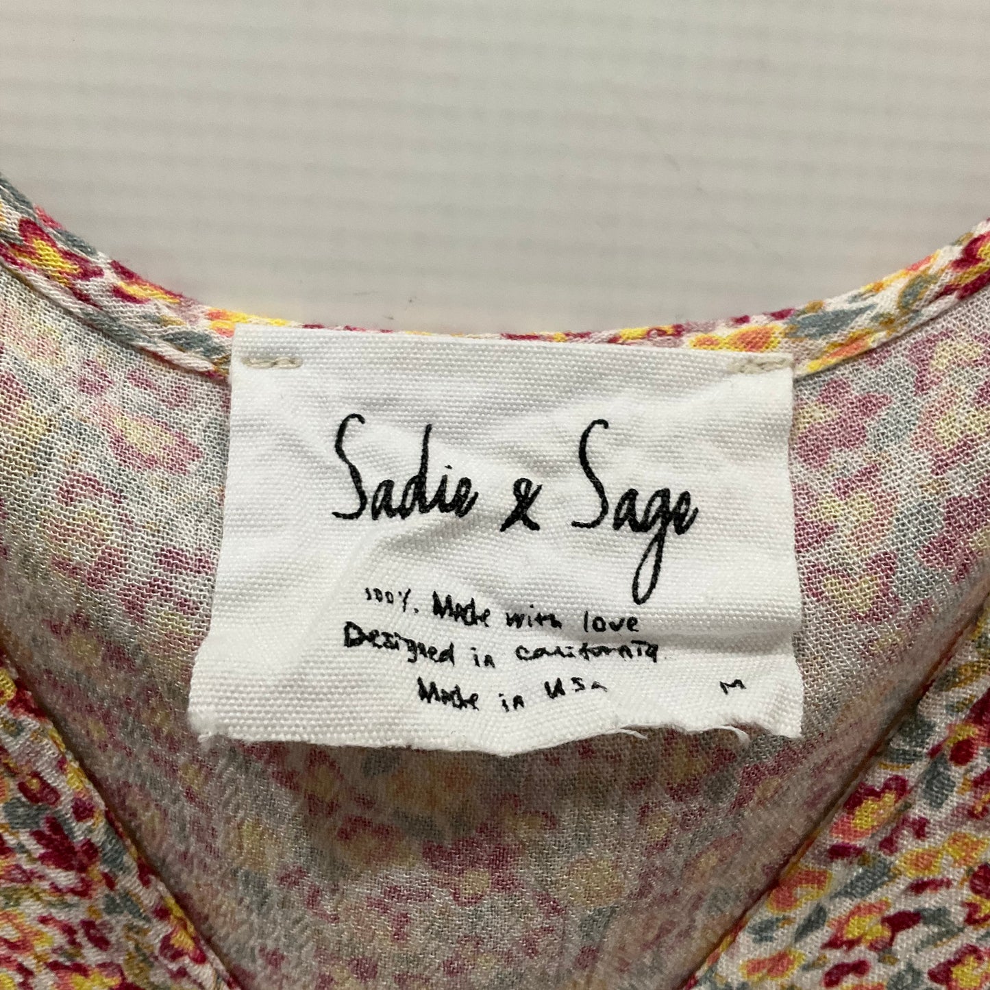 Top Long Sleeve By sadie and Sage Size: M