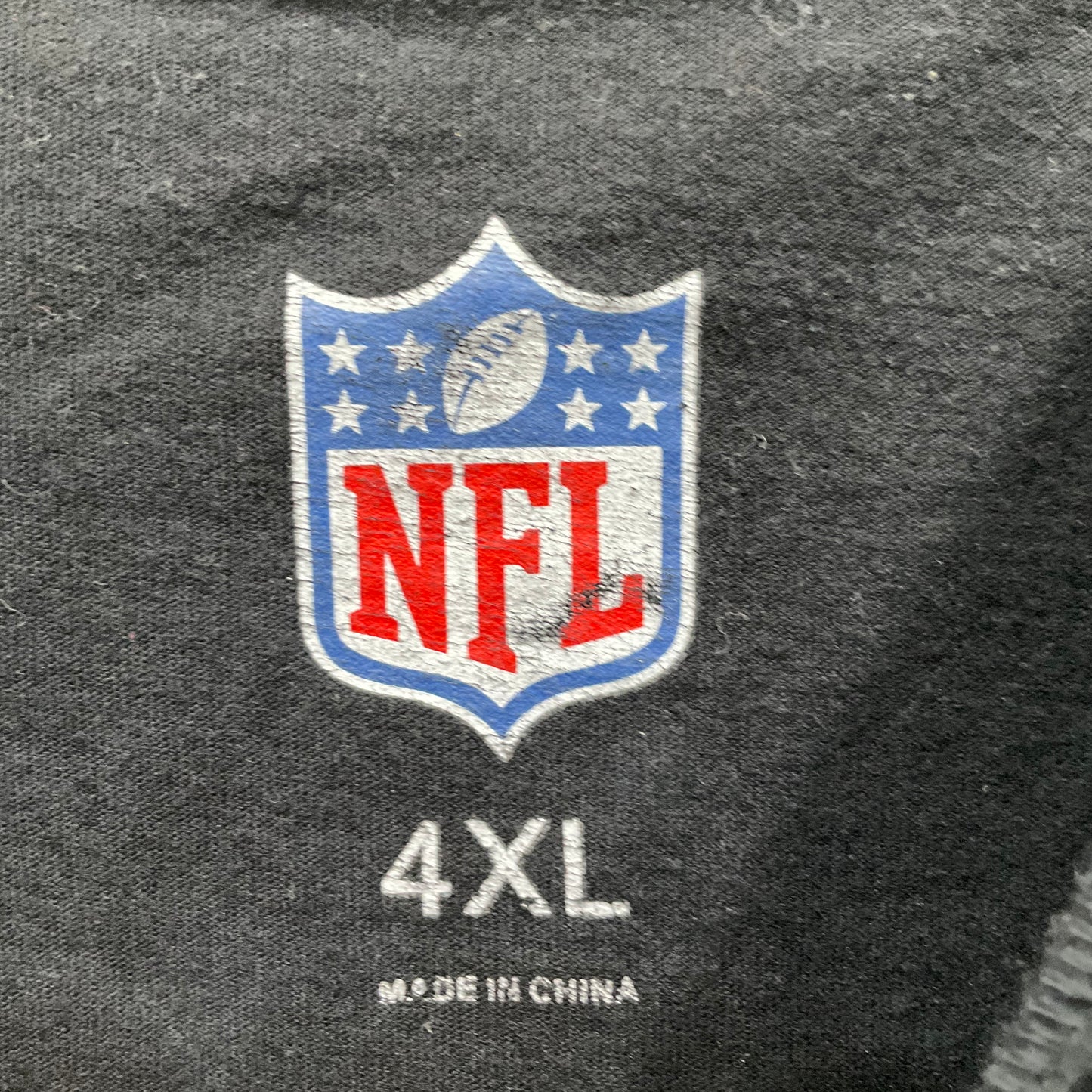 Top Short Sleeve By Nfl  Size: 4x