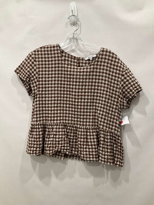 Top Short Sleeve By Madewell  Size: S