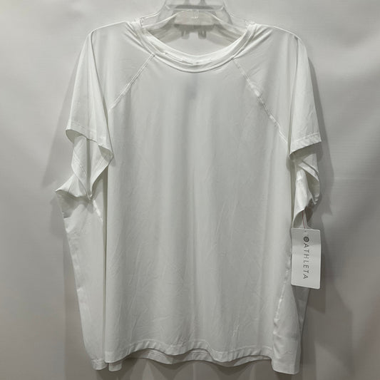 Athletic Top Short Sleeve By Athleta  Size: 3x