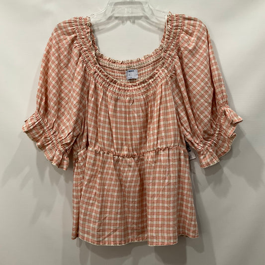 Blouse 3/4 Sleeve By Old Navy  Size: Xl