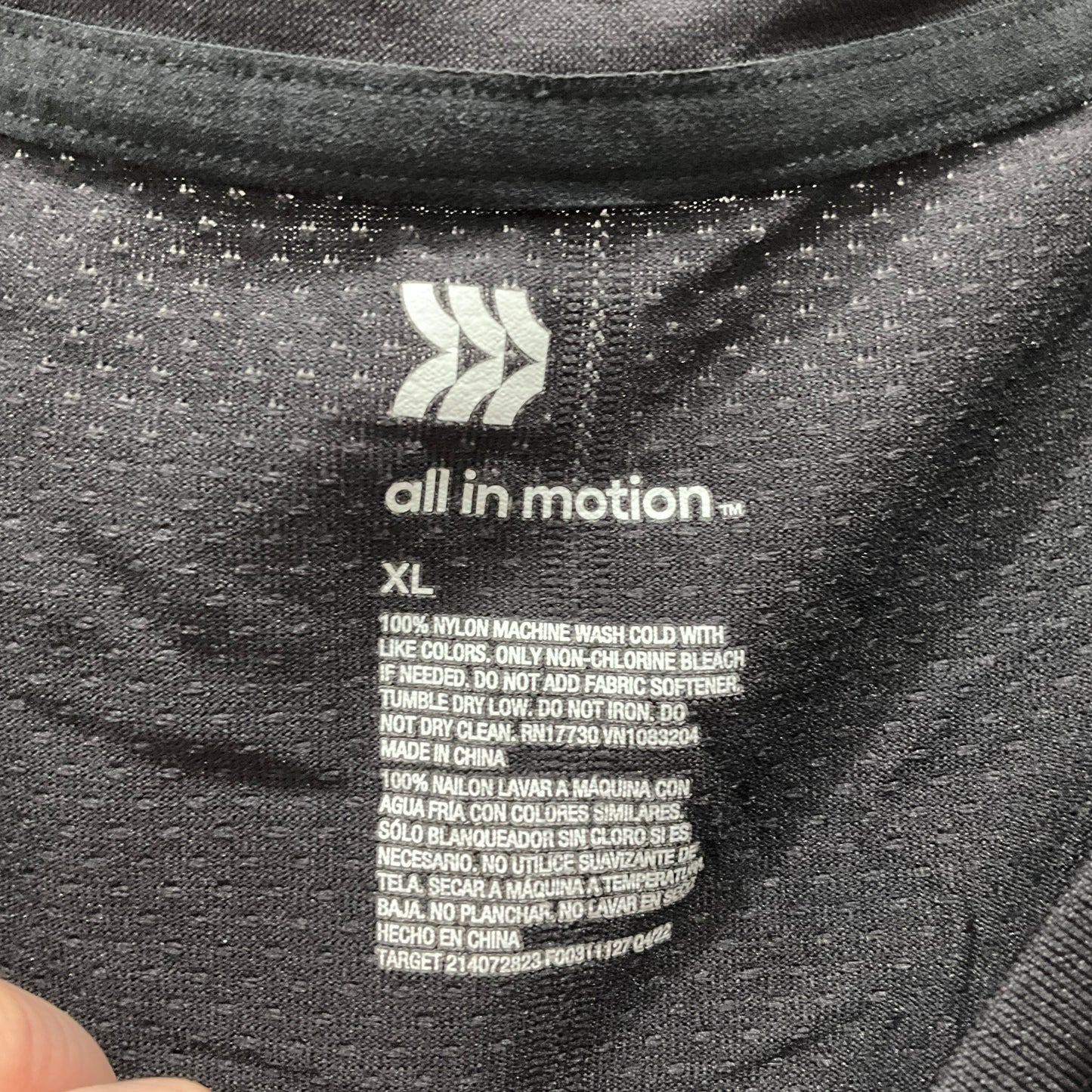 Top Short Sleeve By All In Motion  Size: Xl